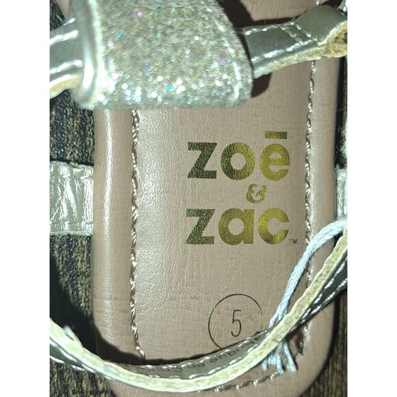 Girls Zoe and Zac Sandals Size 5 - Picture 2 of 4